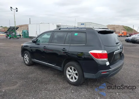 2012 Toyota Highlander Se V6 z USA, uszkodzony, nr VIN 5TDBK3EH5CS146771